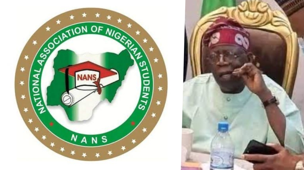National Association of Nigerian Students and President Bola Tinubu
