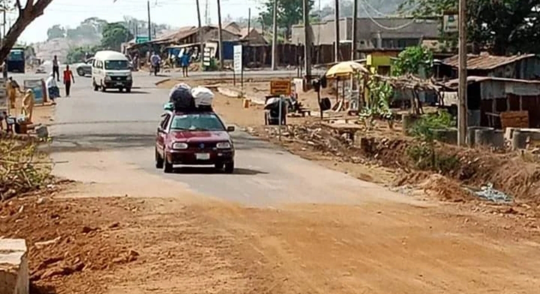 KWASU road (Credit: NAN)