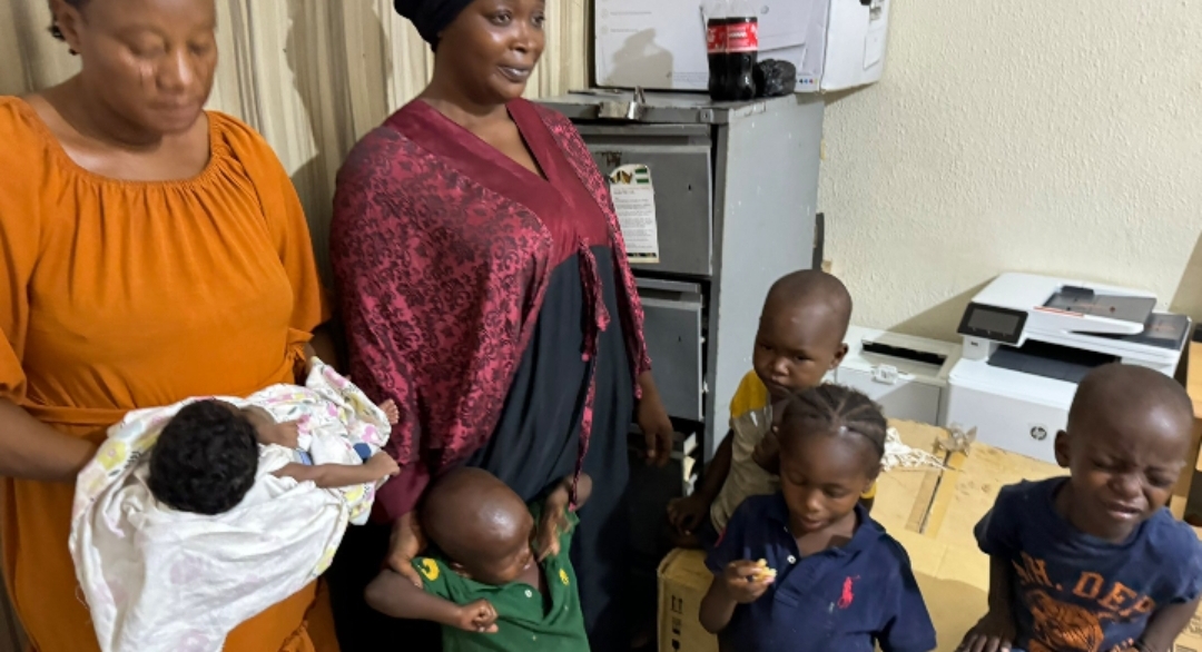 Women and the kids kidnapped (Credit: NAN)