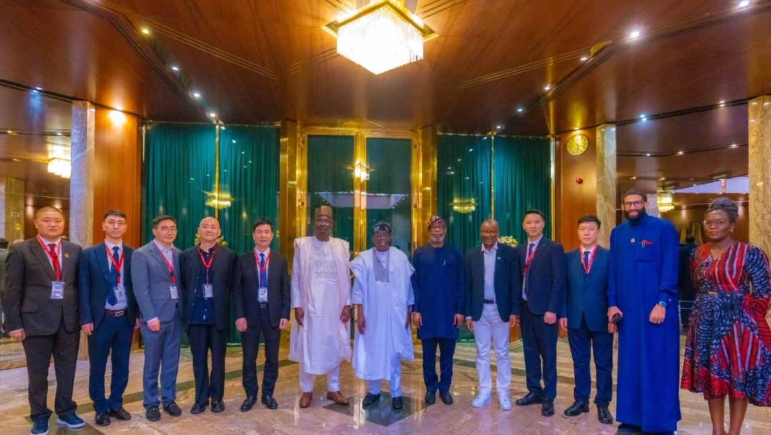 President Bola Tinubu and Chinese officials