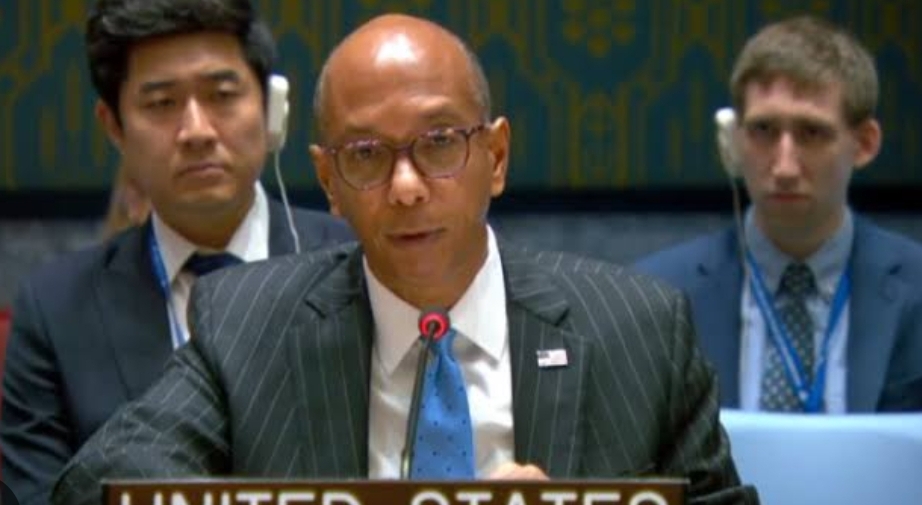 Ambassador Robert Wood at UN Security Council (Credit: The American Times)