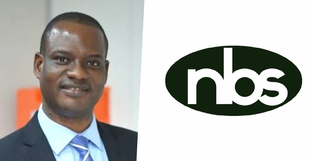 Taiwo Oyedele and NBS logo