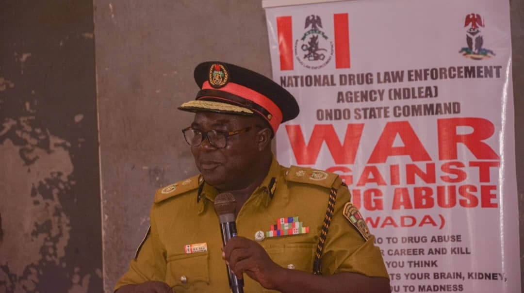 NDLEA Official used to illustrate the story (Credit: NAN)