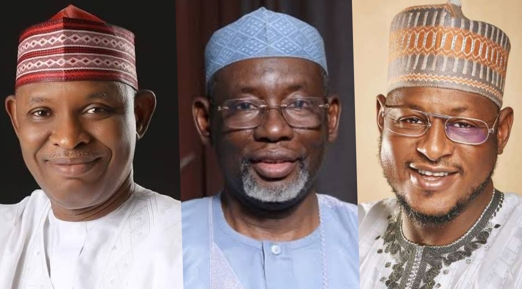 Governors: Abba Yusuf of Kano, Namadi of Jigawa and Dikko Radda of Katsina