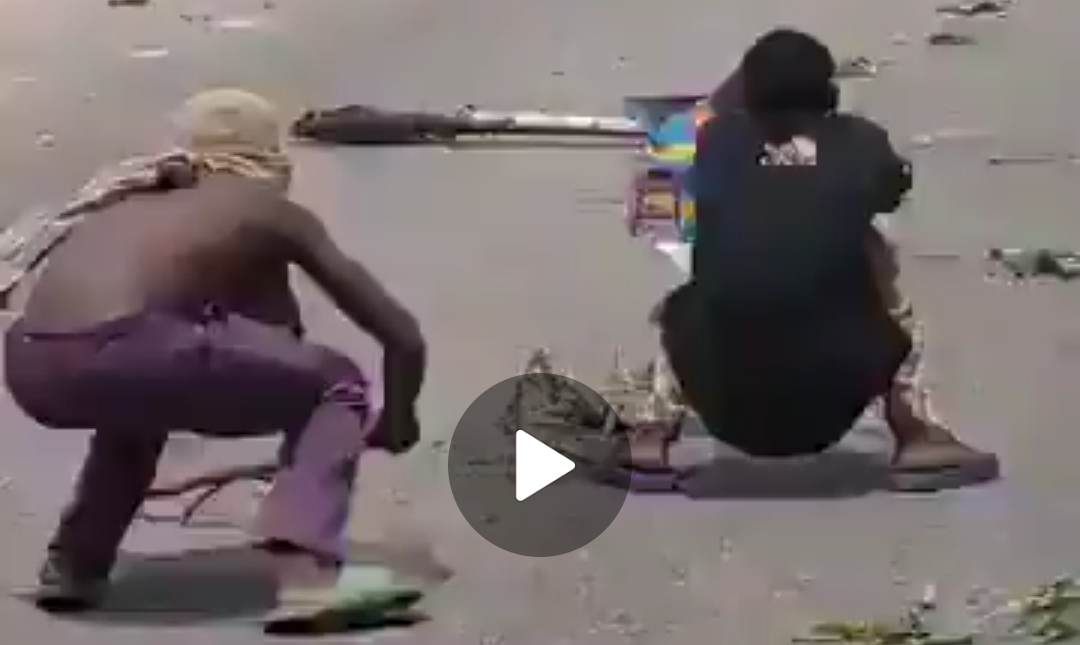 Screenshot from video from incident scene