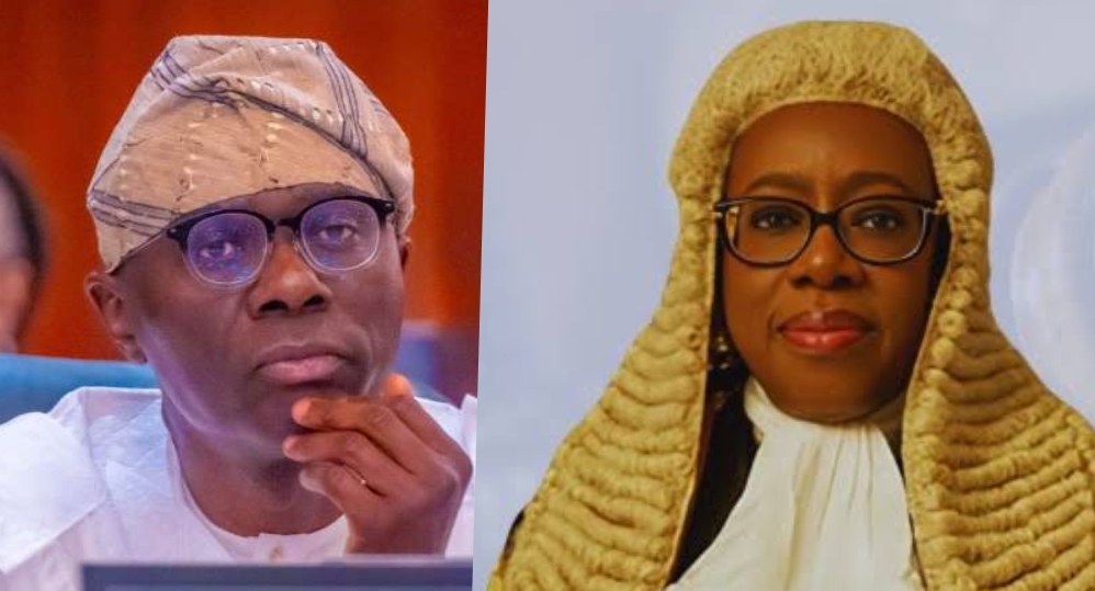 Babajide Sanwo-Olu and Kudirat Kekere-Ekun