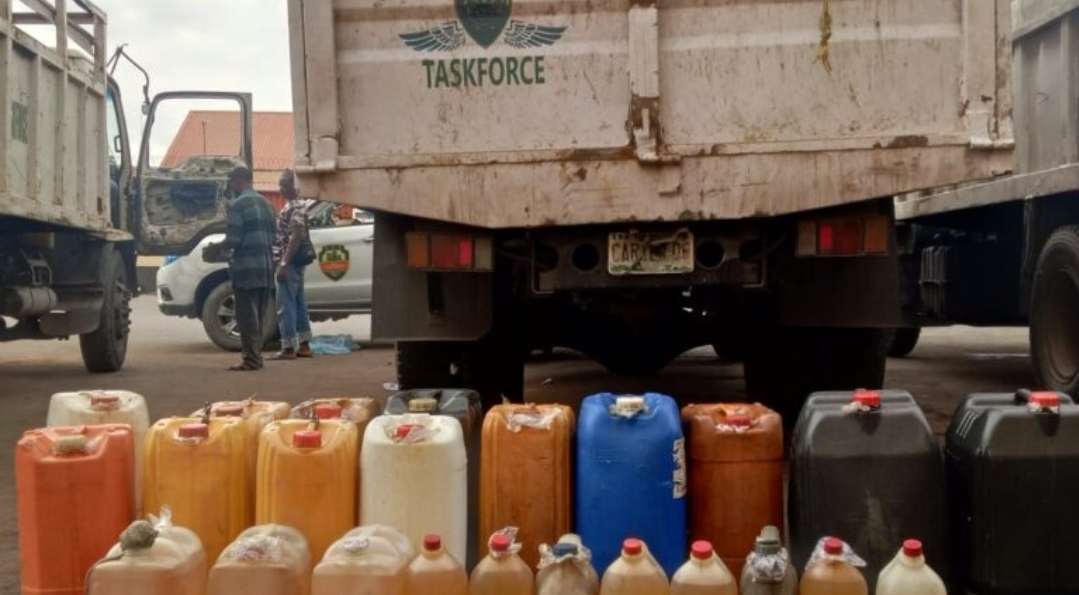 Lagos government arrests six roadside petrol hawkers