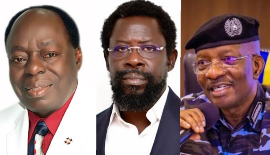 Afe Babalola, Dele Farotimi and IGP Kayode Egbetokun