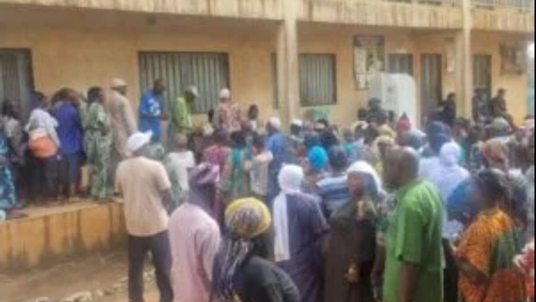 Polling Station during by-election (Credit: NAN)
