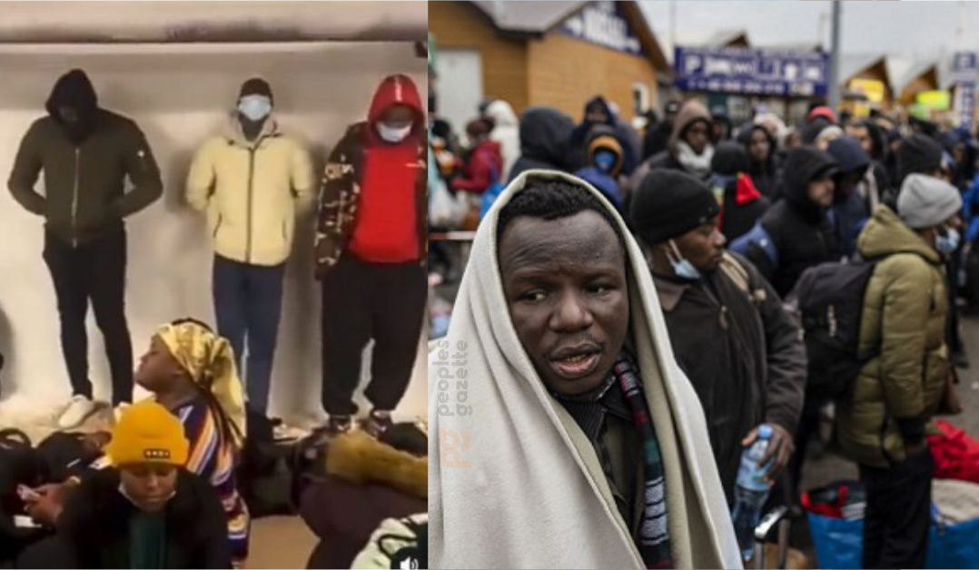 Stranded Africans in Ukraine
