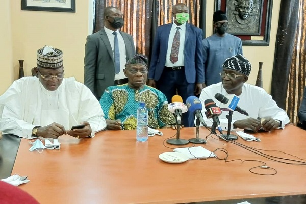Sule Lamido, Obasanjo and Iyorchia Ayu