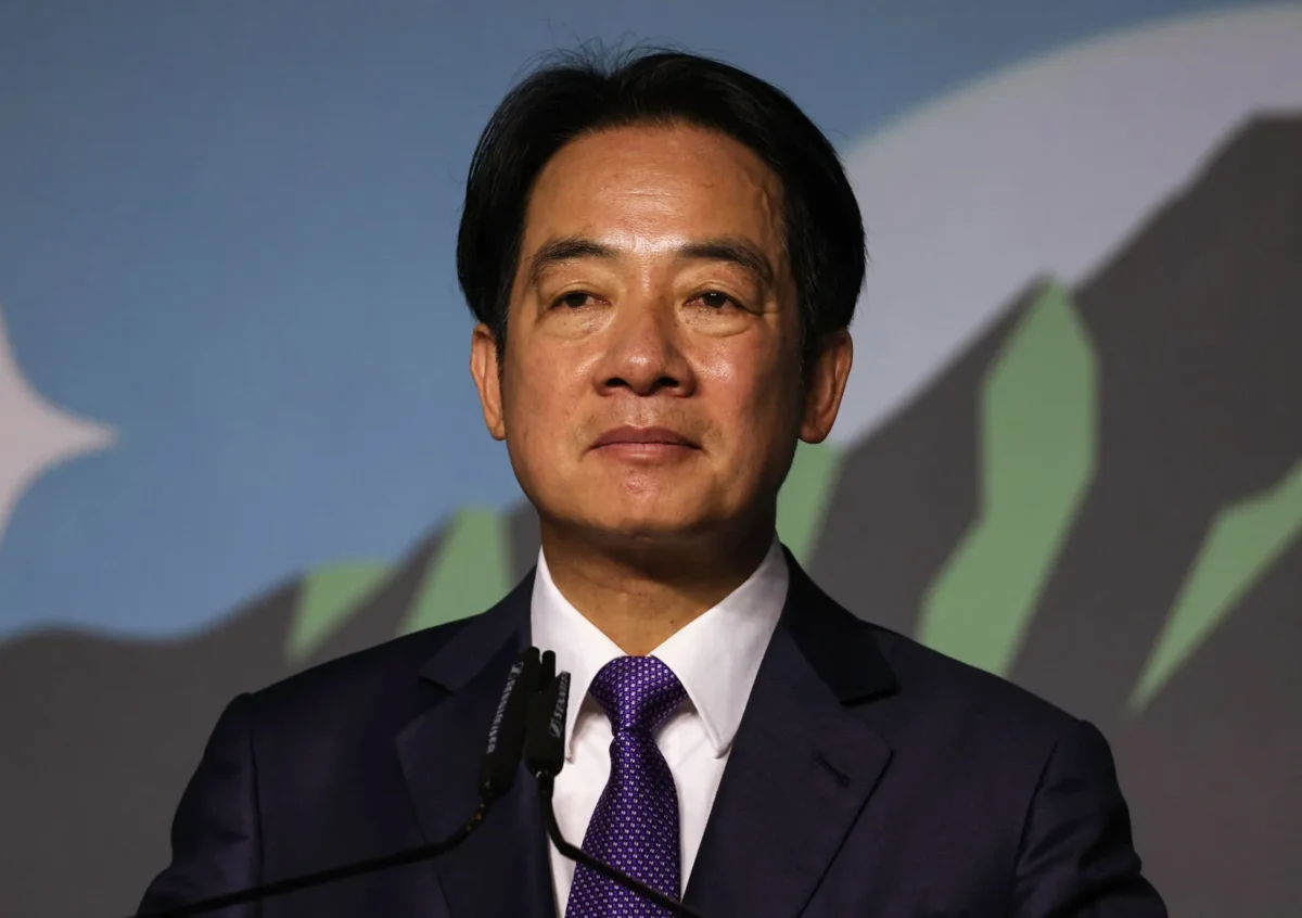 Taiwanese President William Lai Ching-te