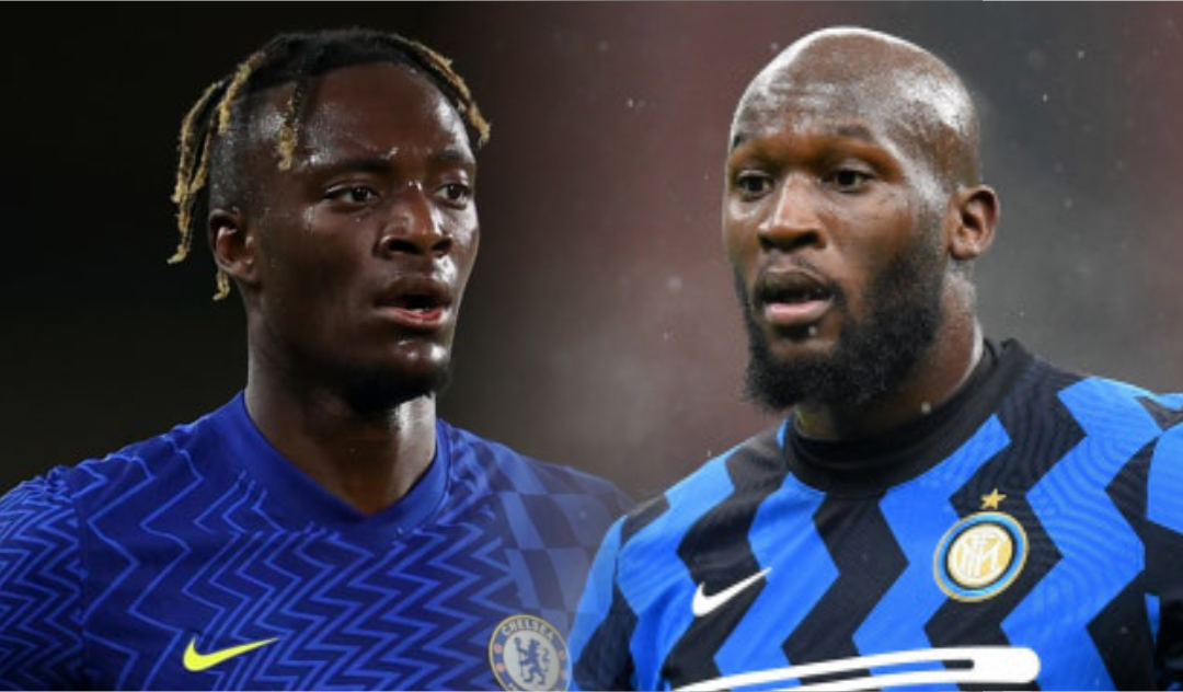 Tammy Abraham and Romelu Lukaku