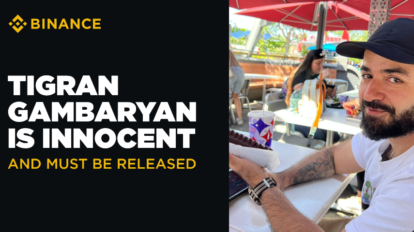 Tigran Gambaryan (Credit: Binance)
