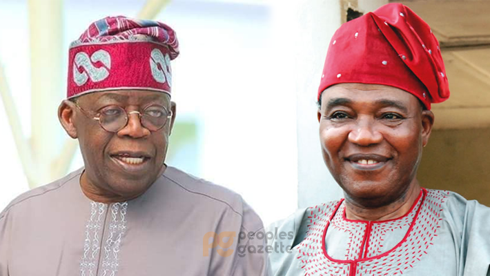 Bola Tinubu and Ajibola Ogunshola
