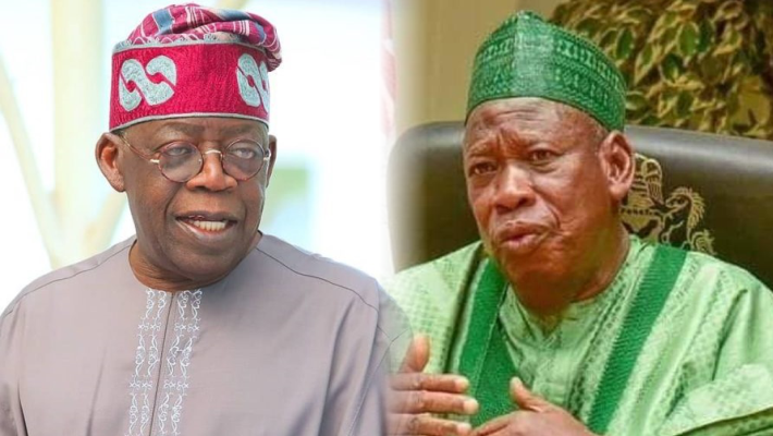Bola Tinubu and Abdullahi Umar Ganduje