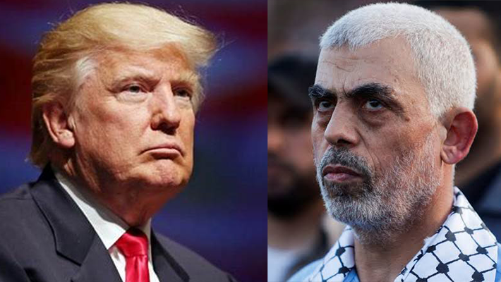 Trump and Hamas leader
