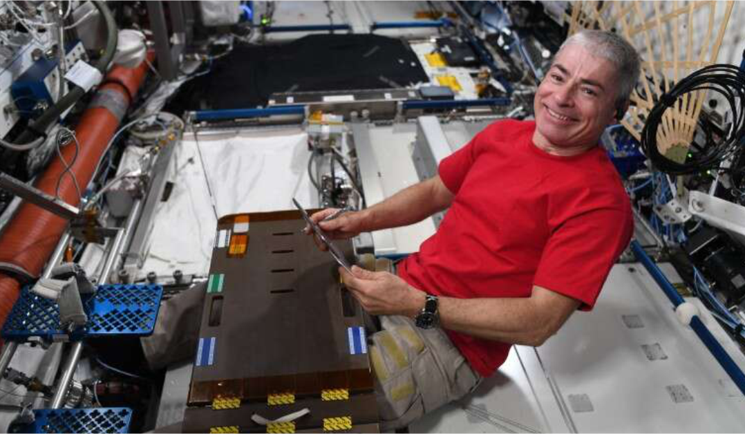U.S. astronaut Mark Vande Hei