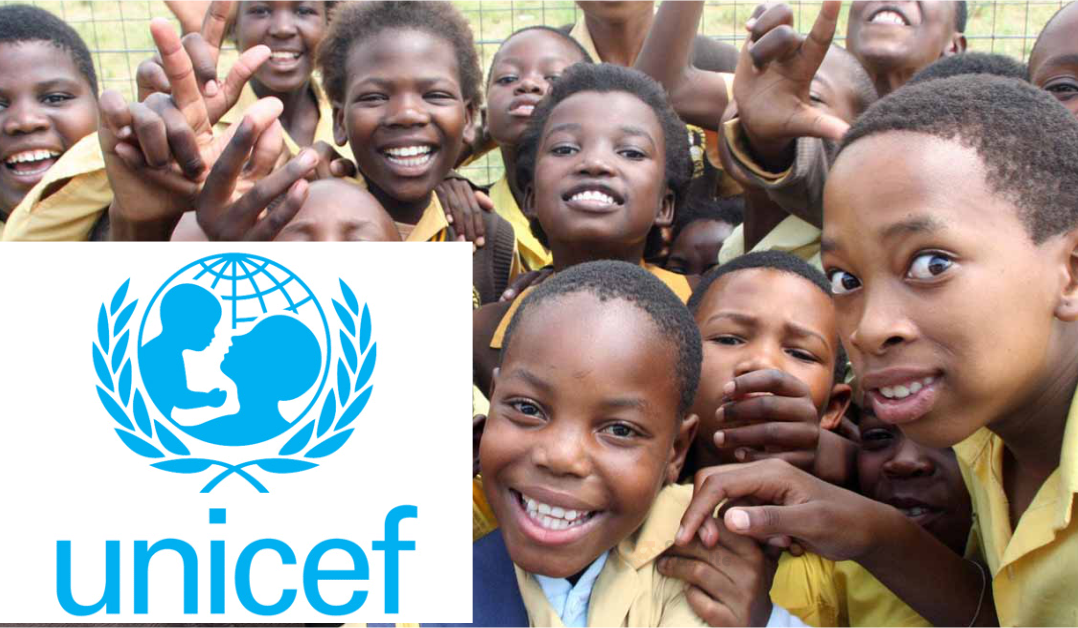 UNICEF and Nigerian children used to illustrate the story