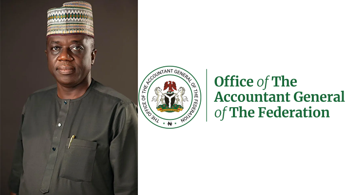 Shamsedeen Babatunde Ogunjimi/ Accountant General of the Federation emblem