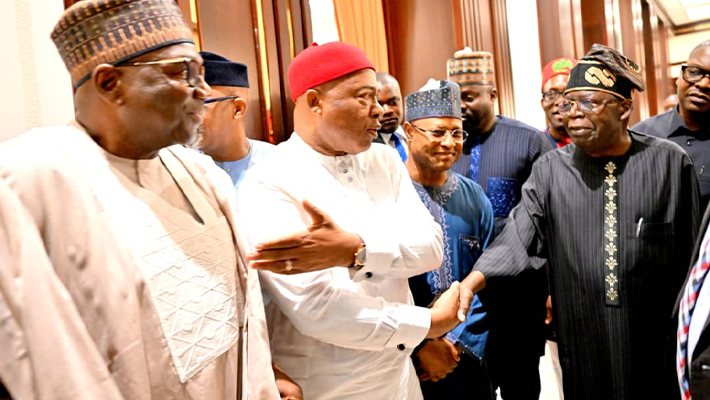 President Bola Tinubu and members of the Federal Executive Council, service chiefs