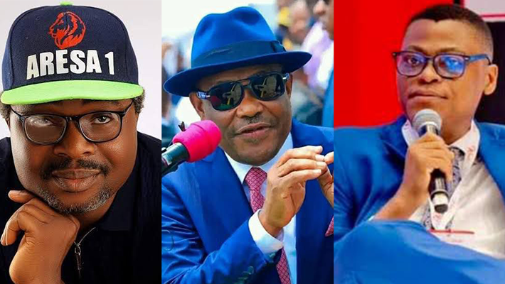 Lere Olayinka, Nyesom Wike and Rufai Oseni