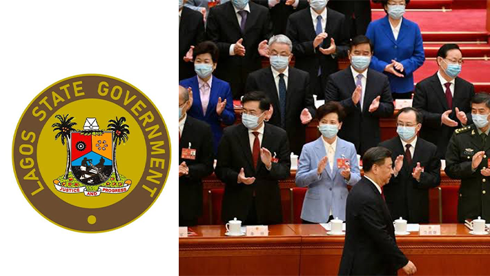 Lagos and Chinese officials
