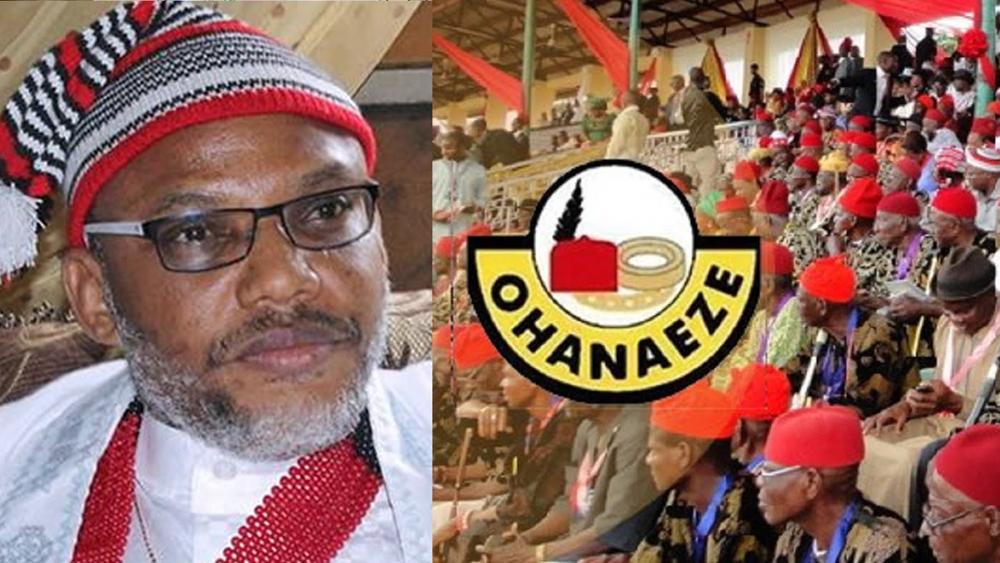 Ohanaeze leaders and Kanu