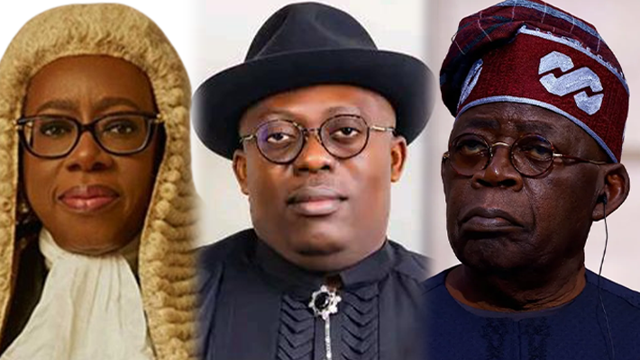 Chief Justice Kekere-Ekun, Simi Fubara and Bola Tinubu