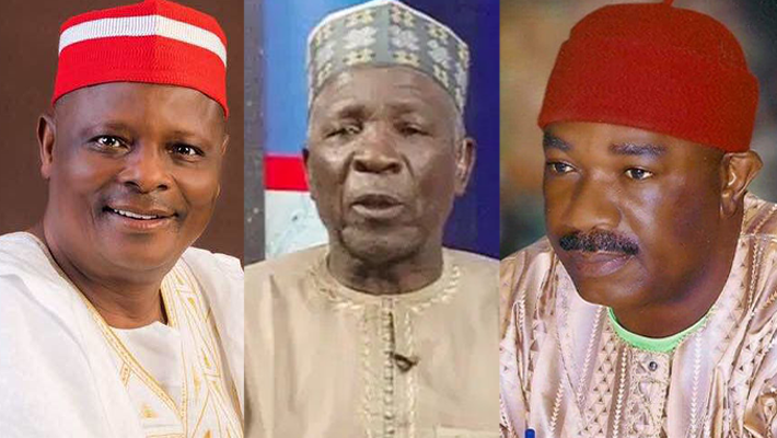 Kwankwaso, Boniface Aniebonam and Galadima