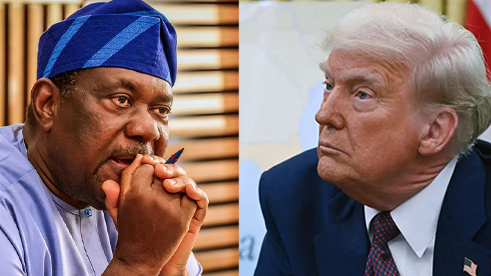 George Akume and Donald Trump