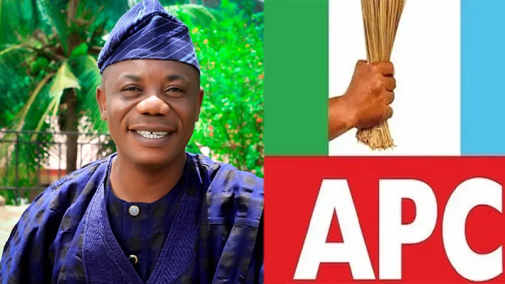 Issac Kekemeke or APC logo.