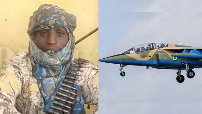 Bello Turji and NAF jetfighter
