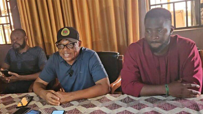 Organisers of the protest
