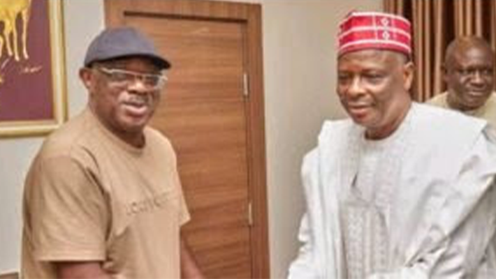 Founder of NNPP, Dr Boniface Aniebonam and Sen. Rabiu Kwankwaso