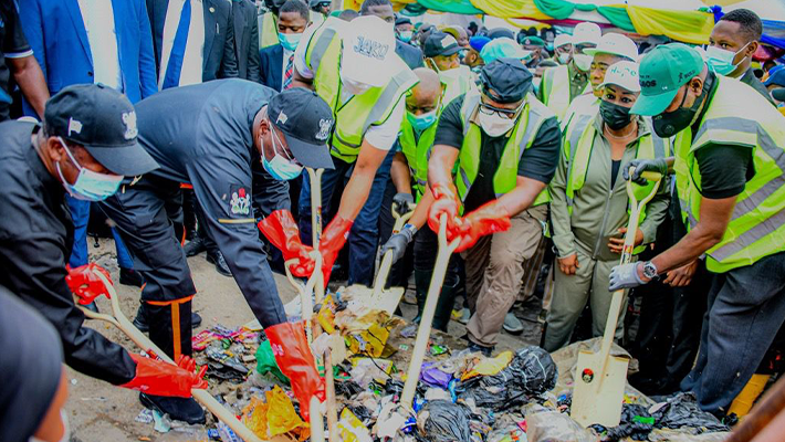 Environmental sanitation in Lagos