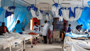 Patients in local hospital