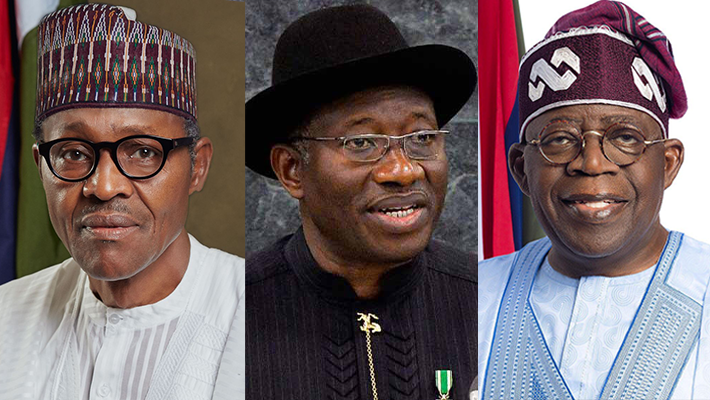 Buhari, Jonathan, Tinubu