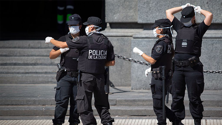 Interpol officers.