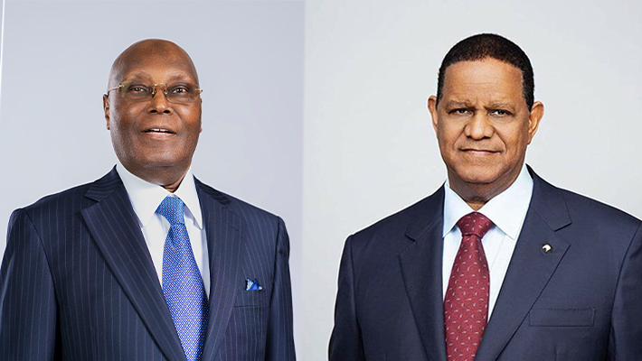 Atiku Abubakar and Mohammed Hayatu-Deen