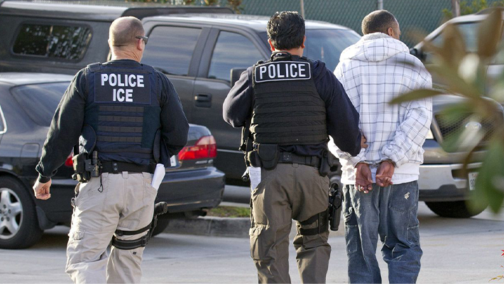 ICE making arrest