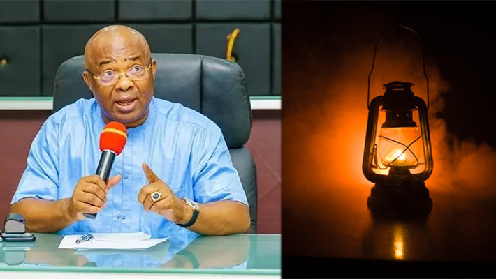 Governor Hope Uzodimma and LANTERN IN DARKNESS