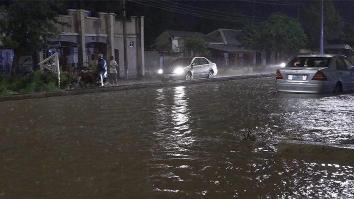 heavy downpour