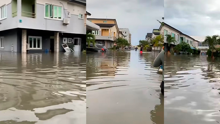 Flooding in Lekki
