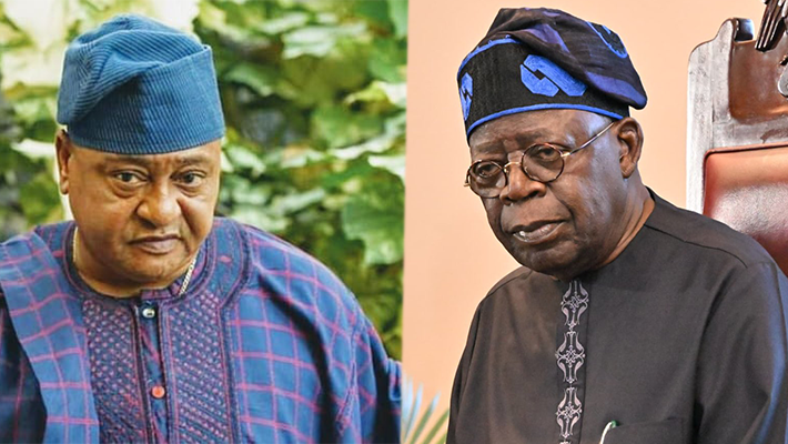 Jide Kosoko and Bola Tinubu. Jide Kosoko and Bola Tinubu.