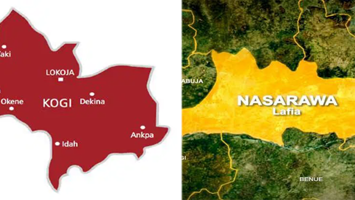 Kogi and Nasarawa states.