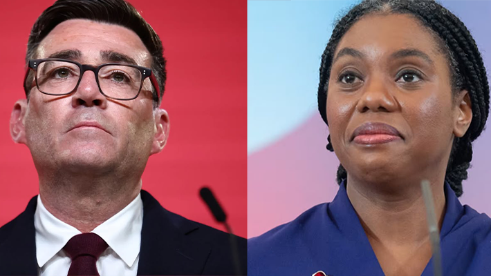 Andy Burnham and Kemi Badenoch