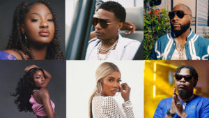 Tems, Wizkid, Davido, Ayra Starr, Savage, Olamide