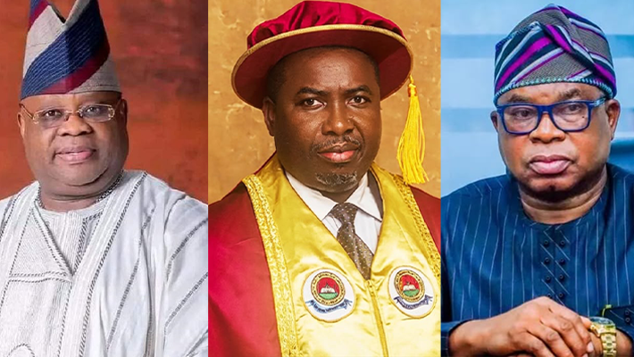 Adeleke, Amupitan, Oyebamiji