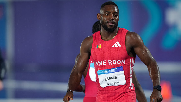 Emmanuel Eseme at Commonwealth Games